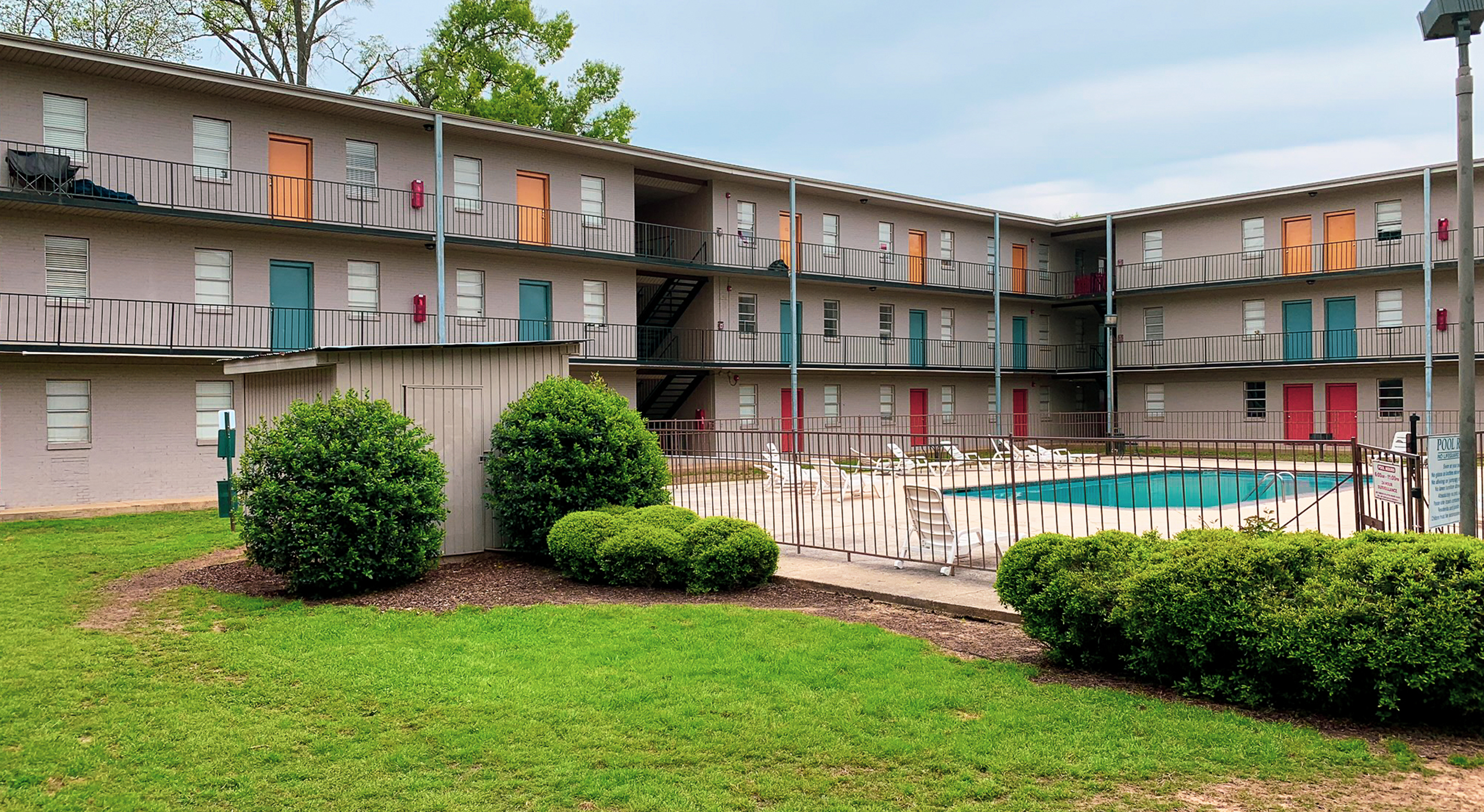 apartment pool
